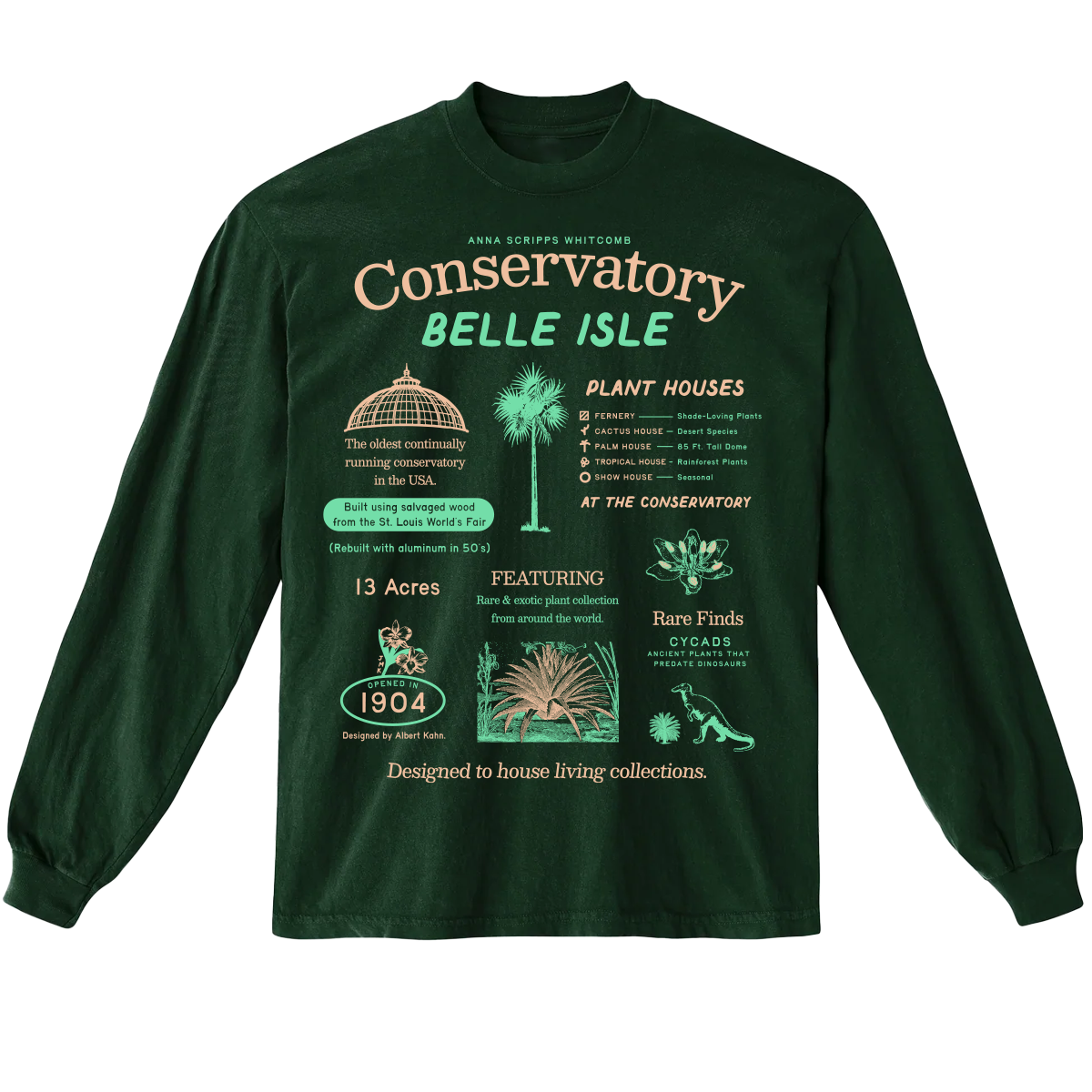 Detroit's Belle Isle - Conservatory Shirt