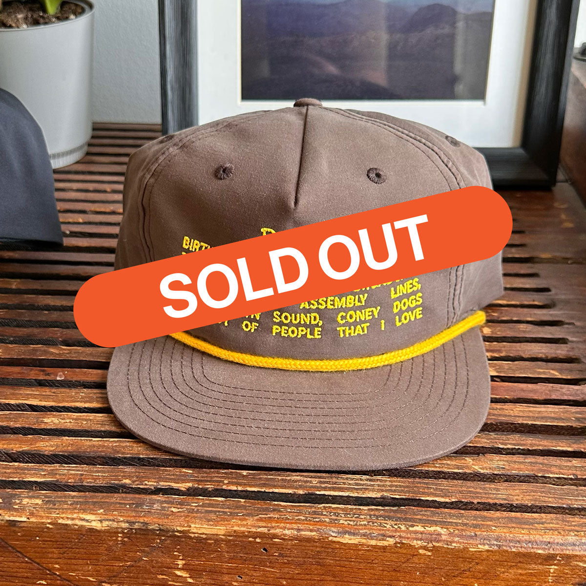Detroit - Birthplace Snapback (Ltd Test Colors!)