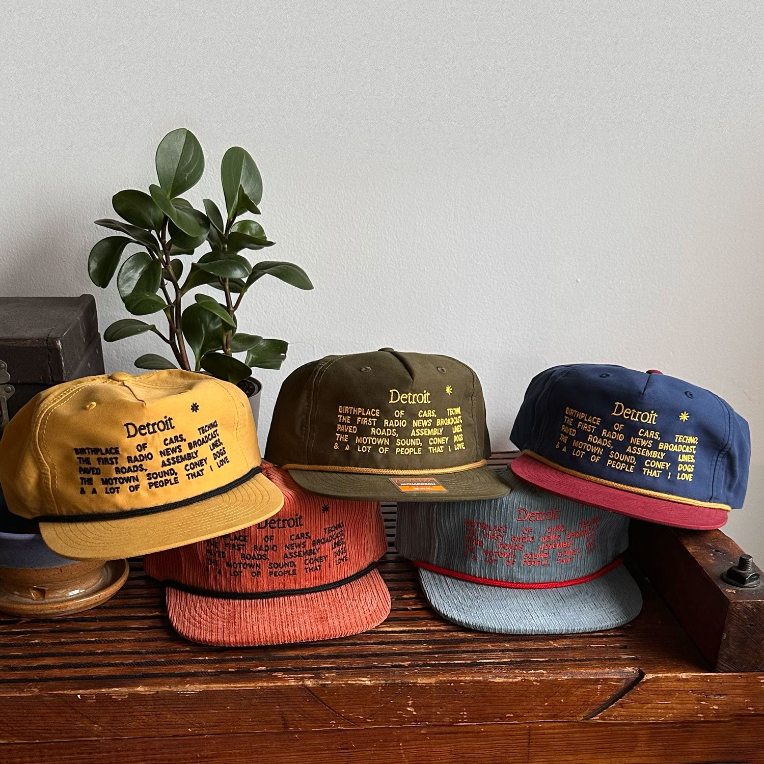 Detroit - Birthplace Snapback (Ltd Test Colors!)