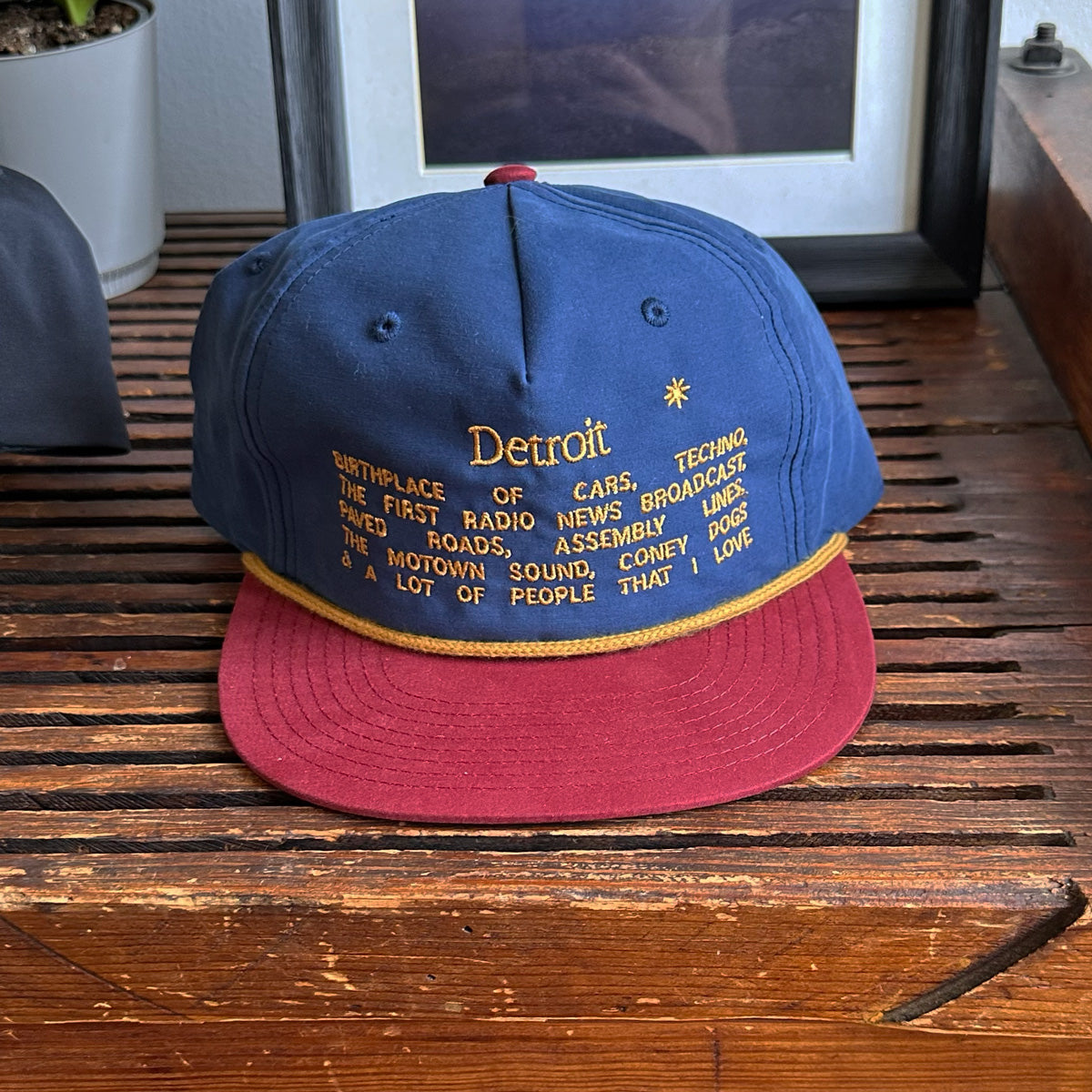 Detroit - Birthplace Snapback (Ltd Test Colors!)