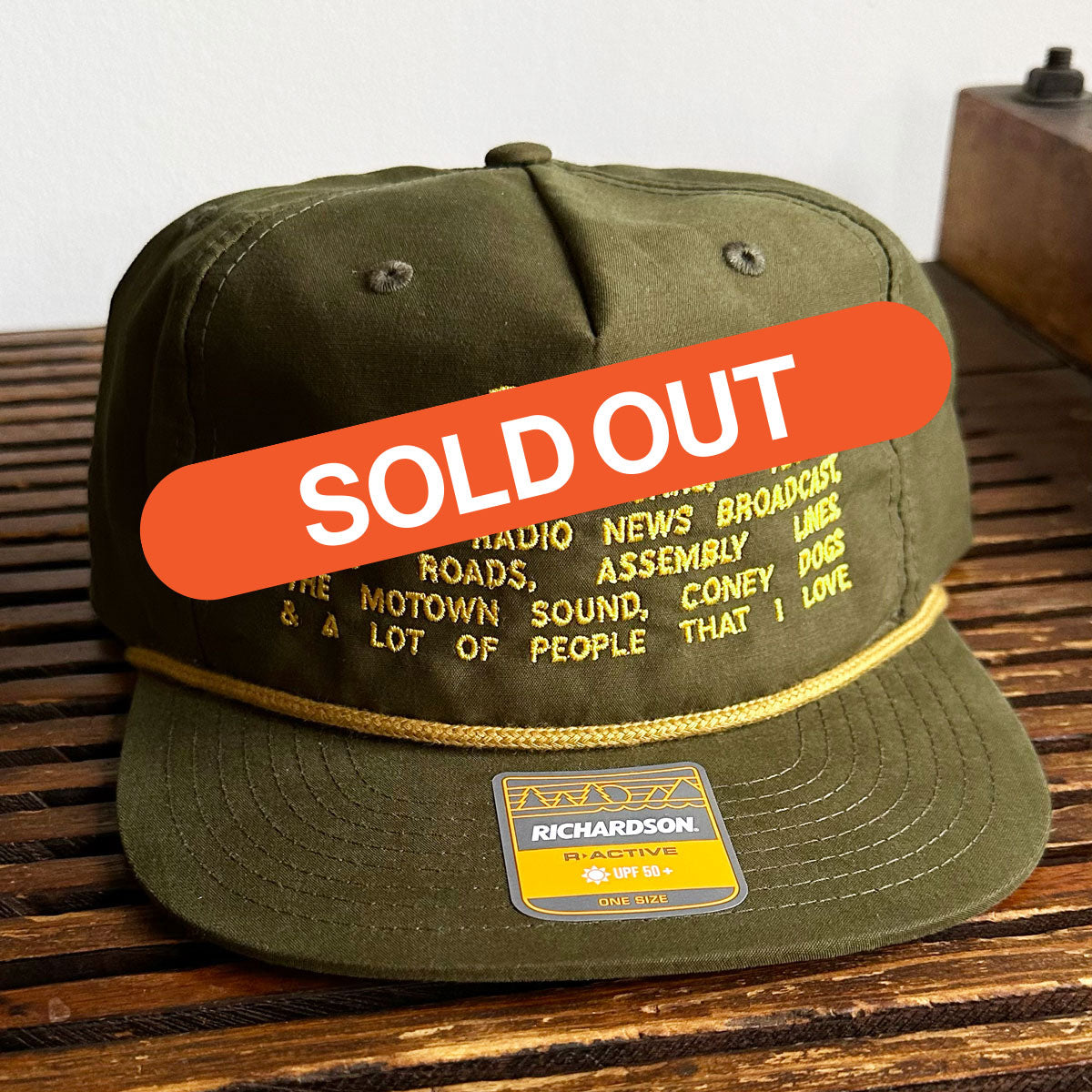 Detroit - Birthplace Snapback (Ltd Test Colors!)