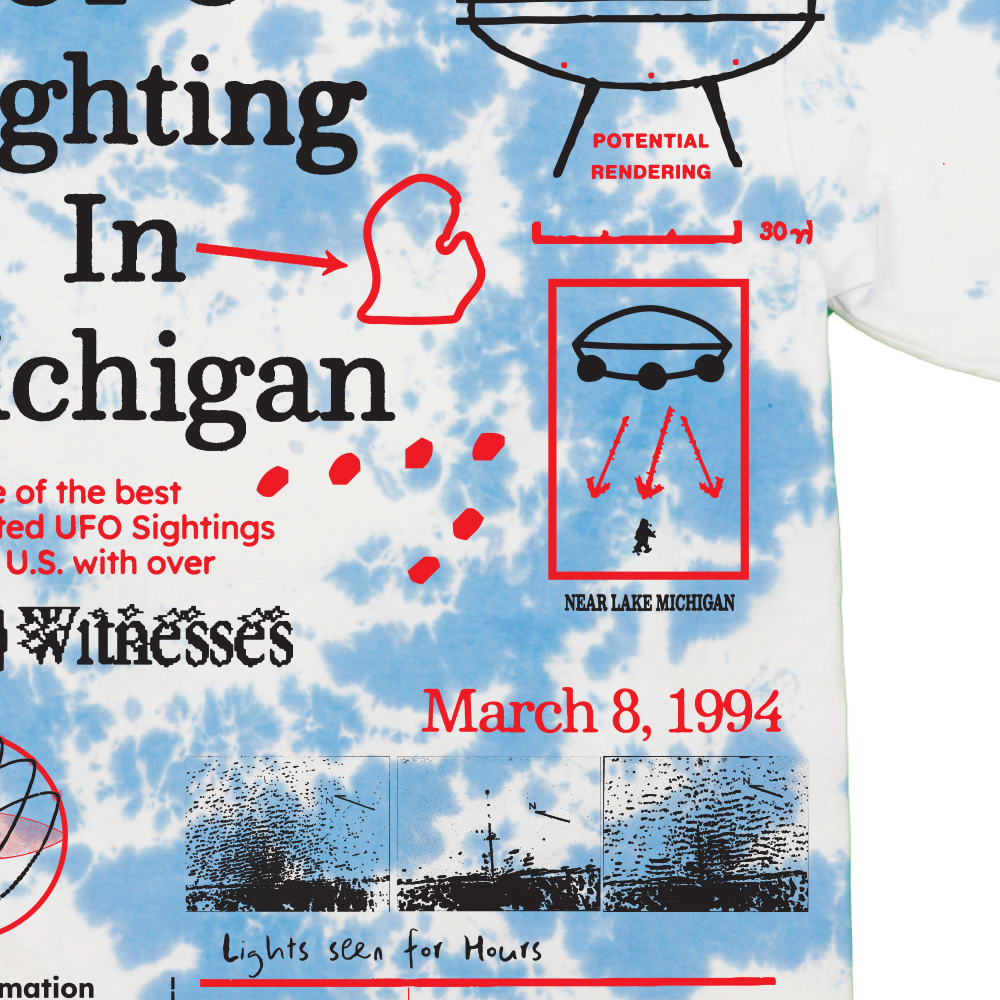 UFO Sightings in Michigan T-Shirt